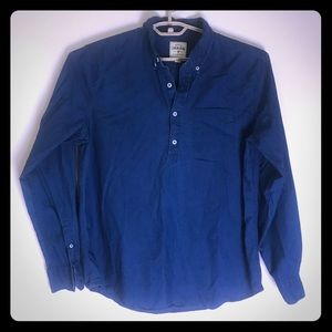 American Eagle Men’s Large Indigo Dyed Lg Sleeve